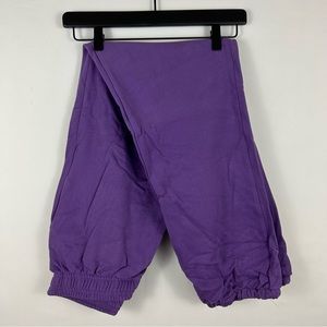 Purple sweatpants
